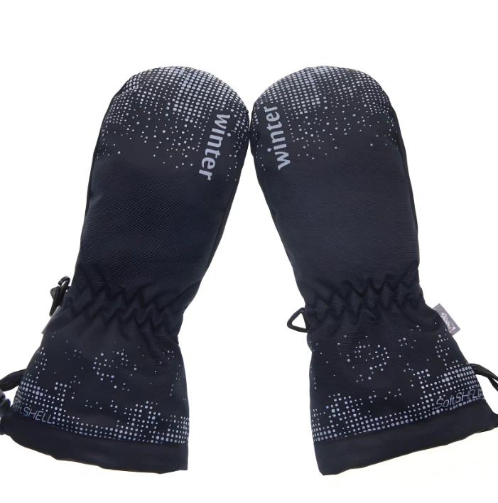 Fleece-lined Hiking Mittens